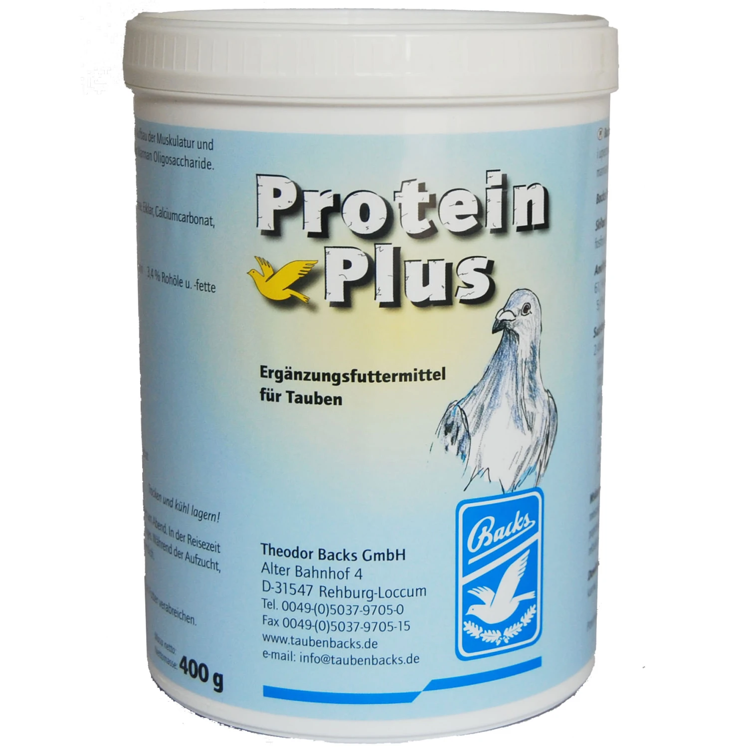 Backs Protein Plus 400g 3 Backs Protein Plus 400g
