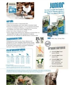 Bewi Dog Junior 12,5kg -Josera Verkaufsgeschäft juniorzusammenfassung