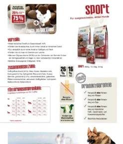 Bewi Dog Sport 25kg -Josera Verkaufsgeschäft sportzusammenfassung